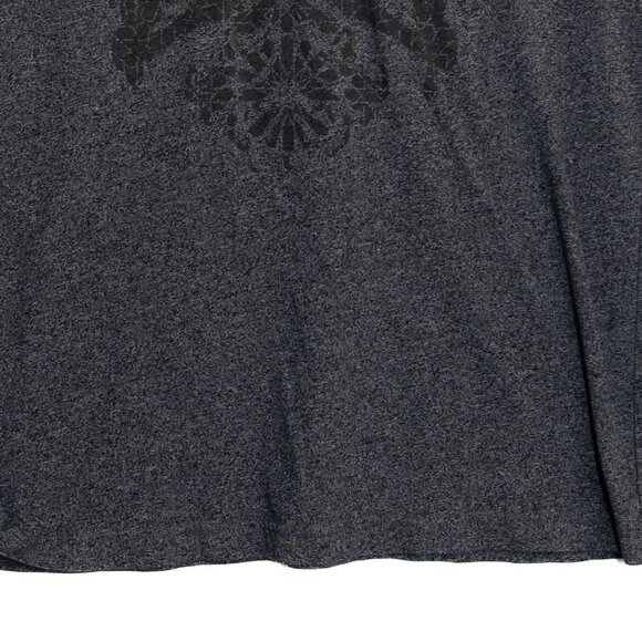 Rock & Republic Mens Graphic T-Shirt Charcoal Heather Short Sleeve - Picture 4 of 10